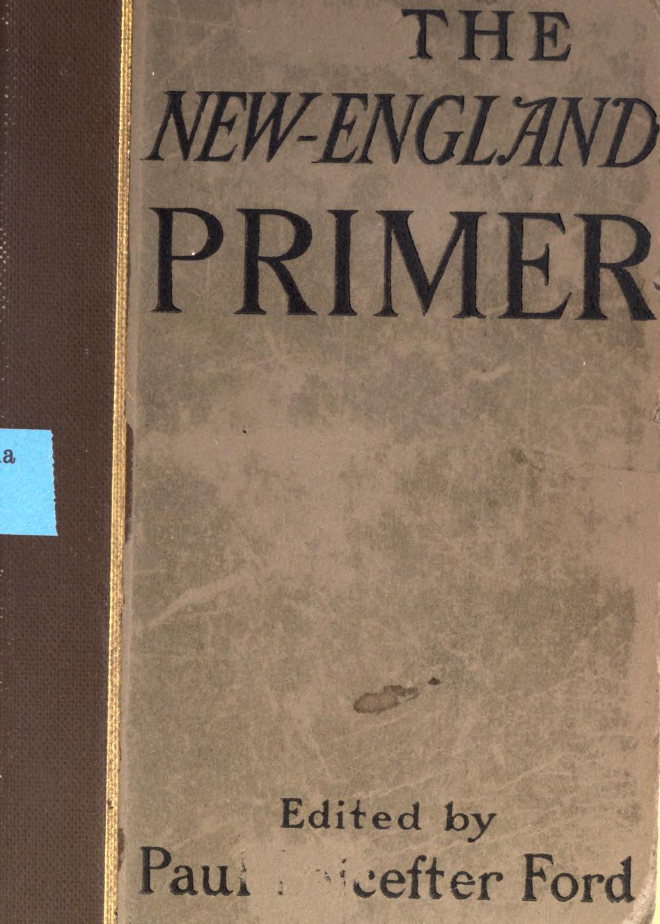 The New England Primer