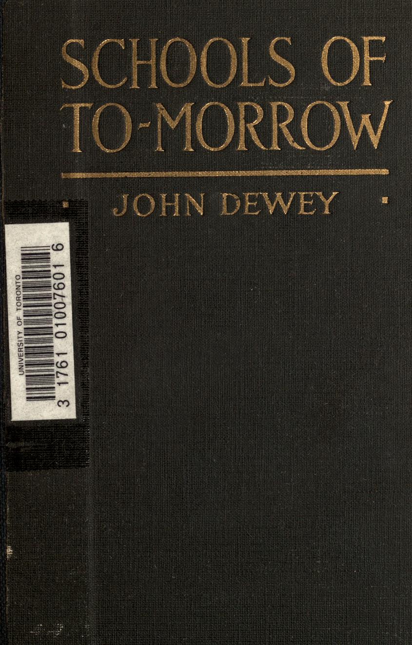 Schools of To-Morrow