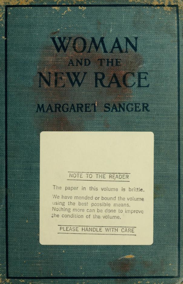 Woman and the New Race